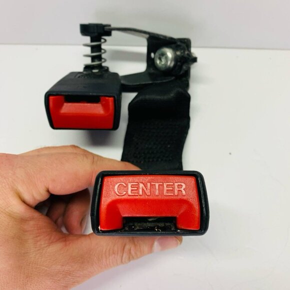 BMW X3 3.0SI E83 2008 REAR RIGHT SIDE SEAT BELT BUCKLE LATCH CATCHER 3448370 - Picture 5 of 7